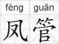 凤管的拼音