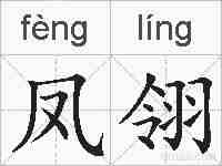 凤翎的拼音