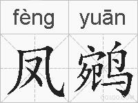 凤鹓的拼音