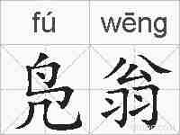 凫翁的拼音