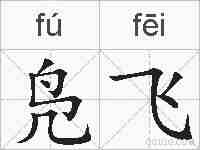 凫飞的拼音