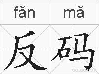 反码的拼音