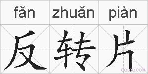 反转片的拼音
