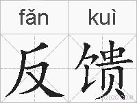 反馈的拼音