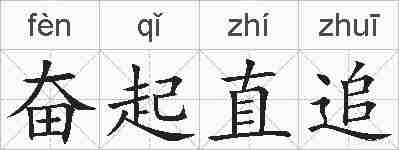 奋起直追的拼音