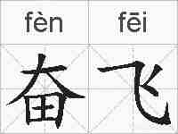 奋飞的拼音