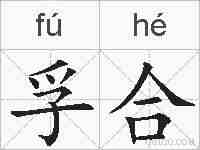 孚合的拼音