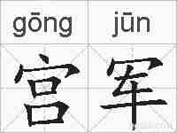 宫军的拼音