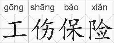 工伤保险的拼音