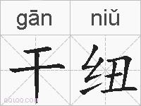 干纽的拼音