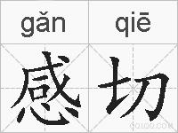 感切的拼音