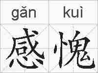 感愧的拼音