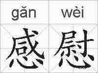 感慰的拼音