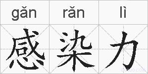 感染力的拼音