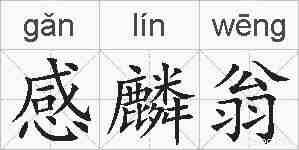 感麟翁的拼音
