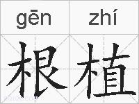 根植的拼音