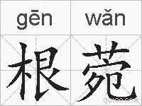 根菀的拼音