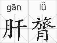 肝膂的拼音