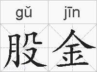 股金的拼音
