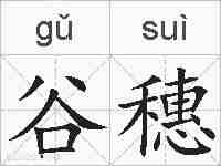 谷穗的拼音