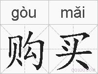 购买的拼音