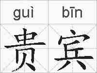 贵宾的拼音
