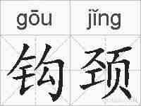钩颈的拼音