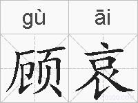 顾哀的拼音