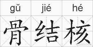 骨结核的拼音