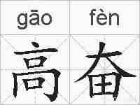 高奋的拼音