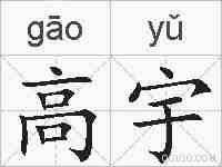 高宇的拼音