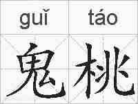 鬼桃的拼音