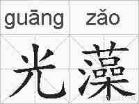 光藻的拼音