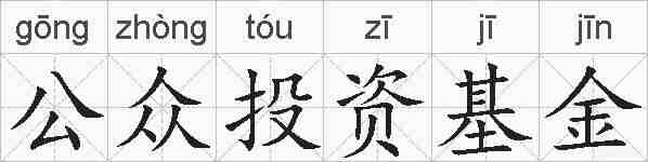 公众投资基金的拼音