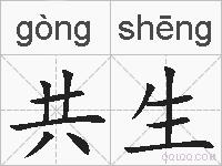 共生的拼音