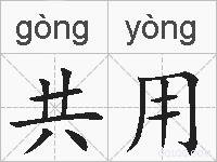 共用的拼音
