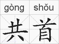 共首的拼音