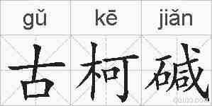 古柯碱的拼音