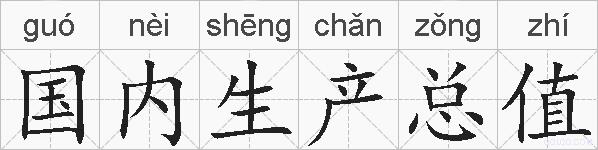 国内生产总值的拼音