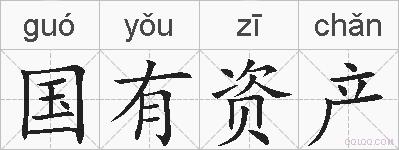国有资产的拼音