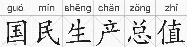 国民生产总值的拼音