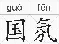 国氛的拼音