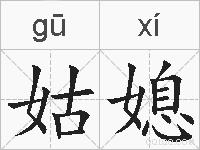 姑媳的拼音