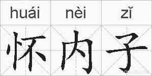 怀内子的拼音