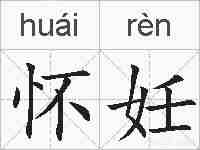 怀妊的拼音