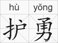 护勇的拼音