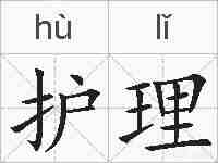 护理的拼音