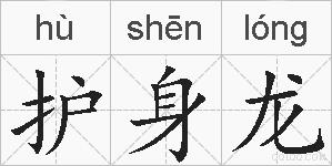 护身龙的拼音