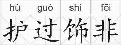 护过饰非的拼音
