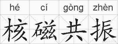 核磁共振的拼音